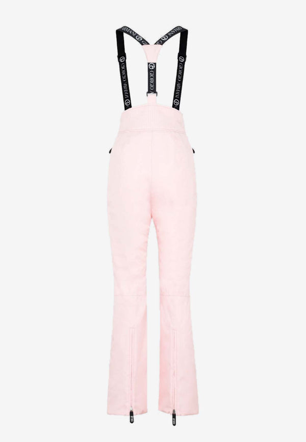 Straight-Leg Pants with Suspenders