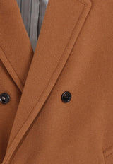 Double-Breasted Wool Coat