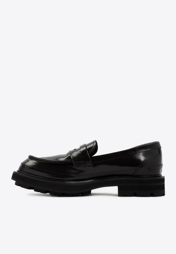 Loafers in Patent Calf Leather