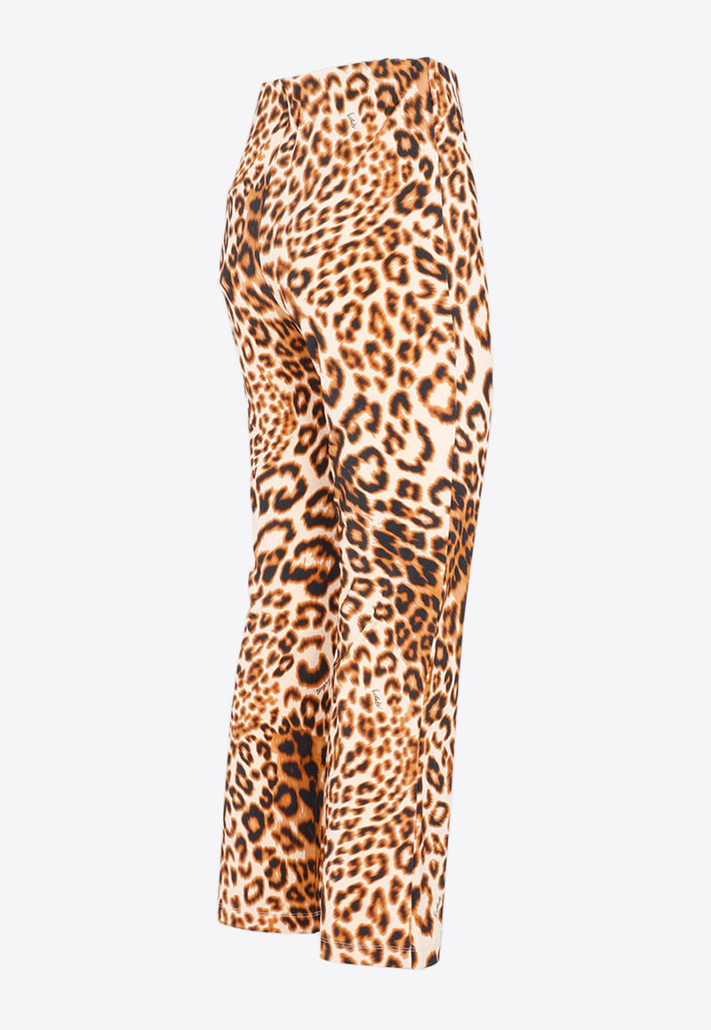 سروال الفهد مستقيم الساق