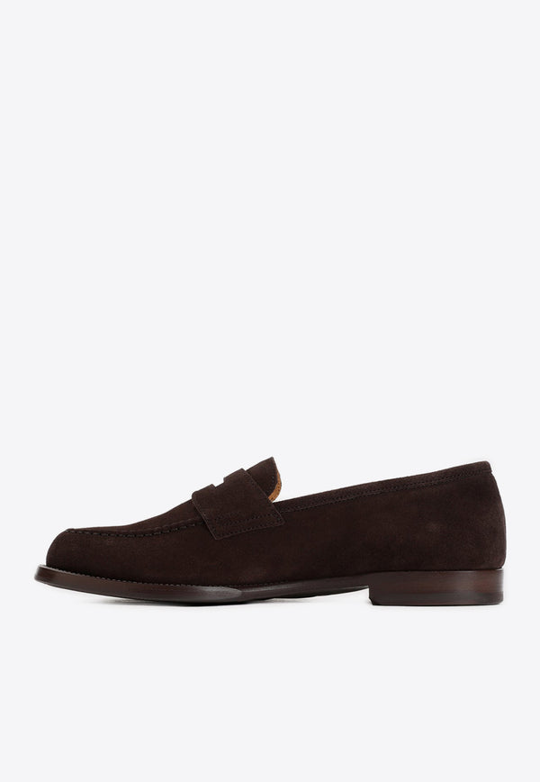 Audley Penny Suede Loafers