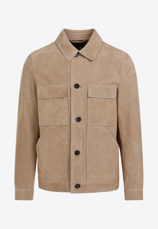 Suede Tailored Jacket