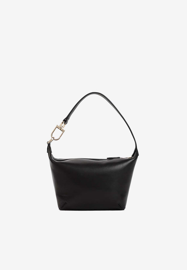 Small La Prima Top Handle Bag in Nappa Leather
