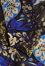 Etro Floral Print Silk Scarf Multicolor 19017-4509 0001