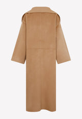 Toteme Oversized Signature Wool Cashmere Coat Camel 211110717-835 CAMEL