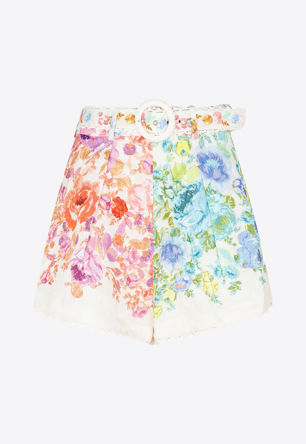 Raie Floral Tuck Shorts