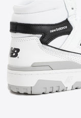حذاء رياضي 650 عالي الجودة باللون الأبيض مع الأسود والأنجورا