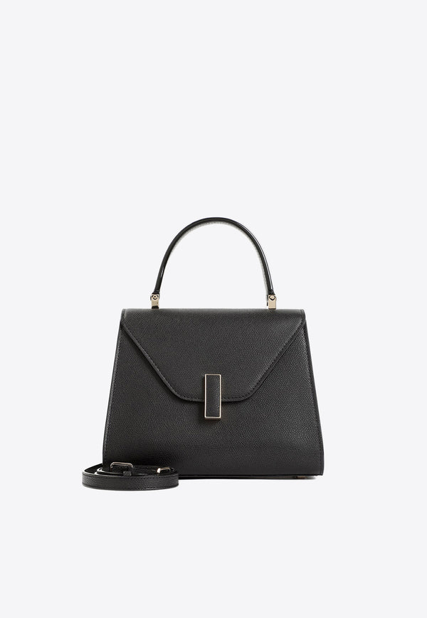 Mini Iside Leather Top Handle Bag