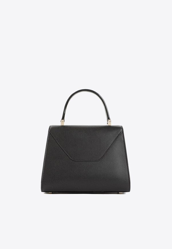 Mini Iside Leather Top Handle Bag