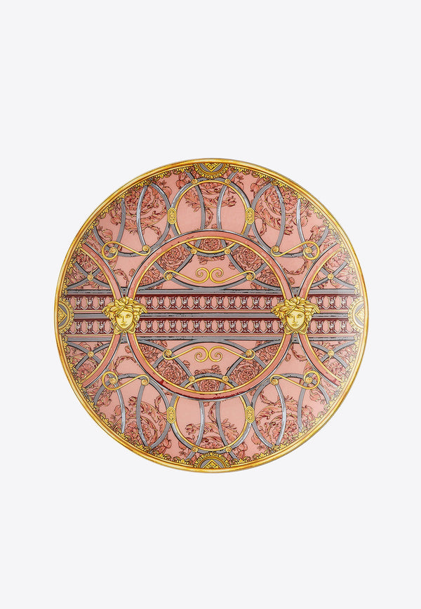 Versace Home Collection Scala del Palazzo Plate by Rosenthal - 21 cm Rose 19335-403665-10221