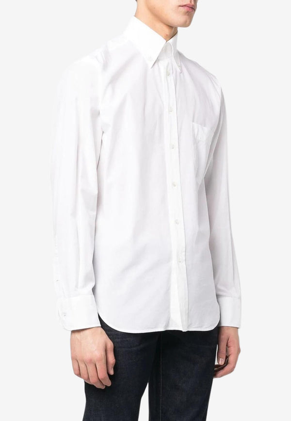 Tom Ford Long-Sleeved Formal Shirt White HRO001-FMC022S23 AW002