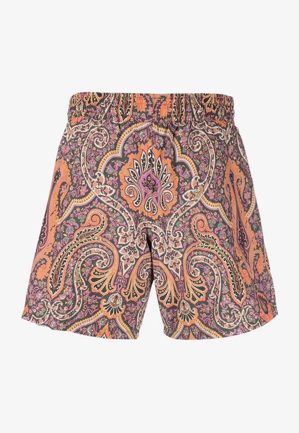 Etro Paisley Print Swim Shorts Multicolor 1B350-5601 0003