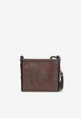 Etro Stud-Embellished Paisley Crossbody Bag Multicolor 1N874-8665 0600