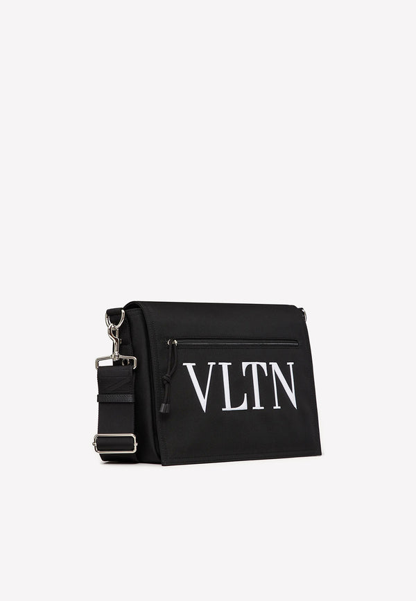 Valentino VLTN Nylon Messenger Bag Black 1Y2B0B79MVC 0NI