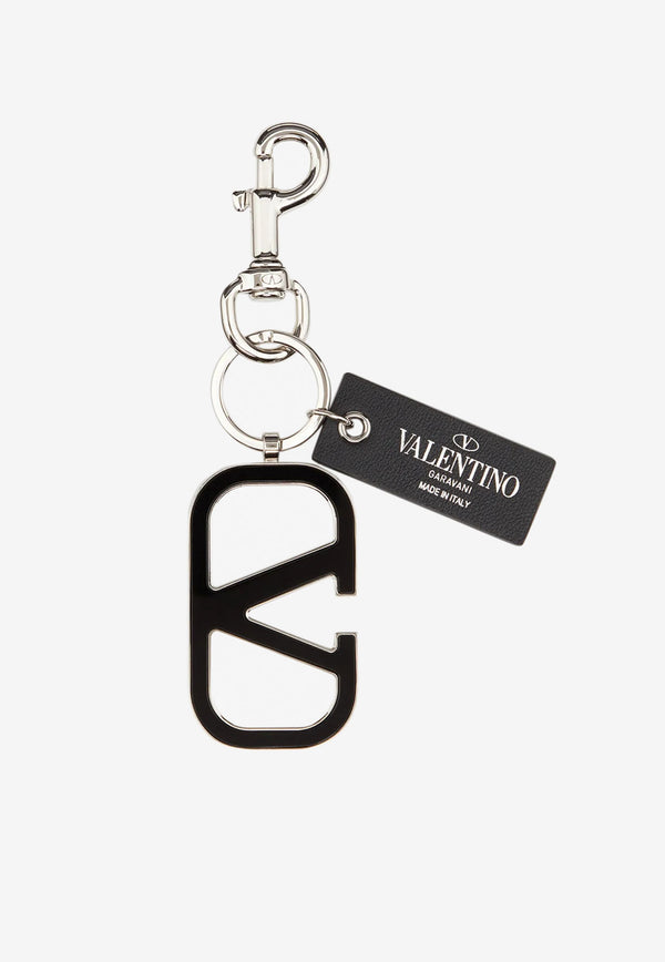 Valentino VLogo Signature Keychain Black 1Y2P0R81KQA P0N