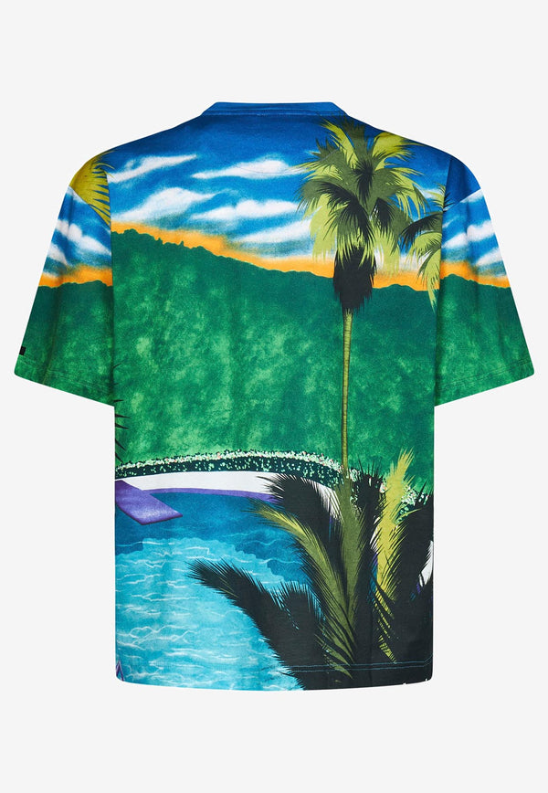 Etro Hollymood' Short-Sleeved T-shirt Multicolor 1Y699-9481 0250