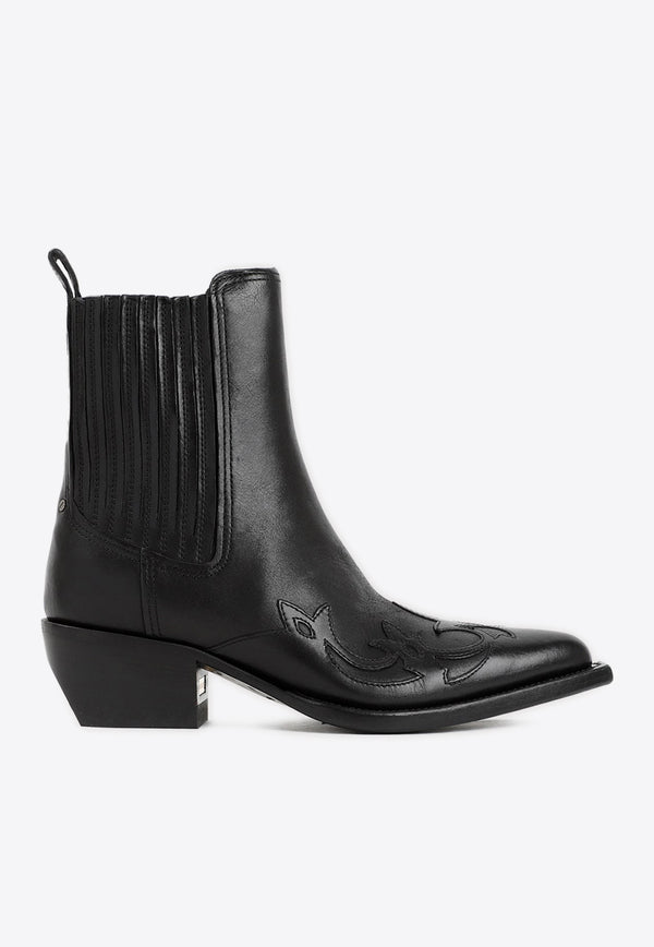 50 Ankle Leather Boots