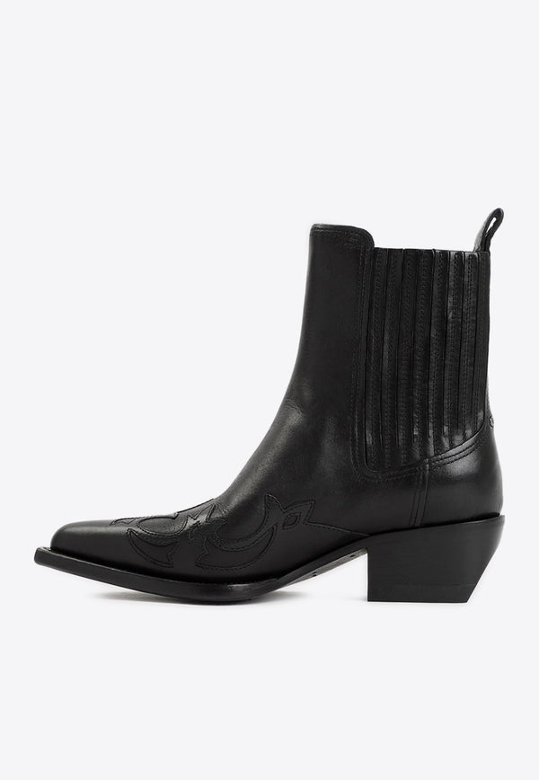 50 Ankle Leather Boots