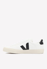 Veja Low Top Campo Sneakers in Leather 42464541573301 CP0501537M EXTRA WHITE BLACK