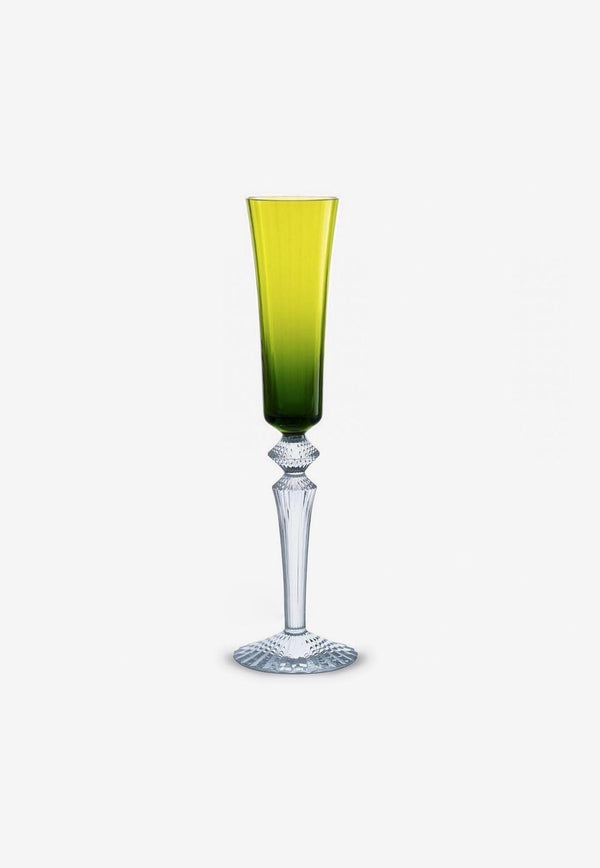 Baccarat Mille Nuits Fluttissimo Flute 2105457 Green
