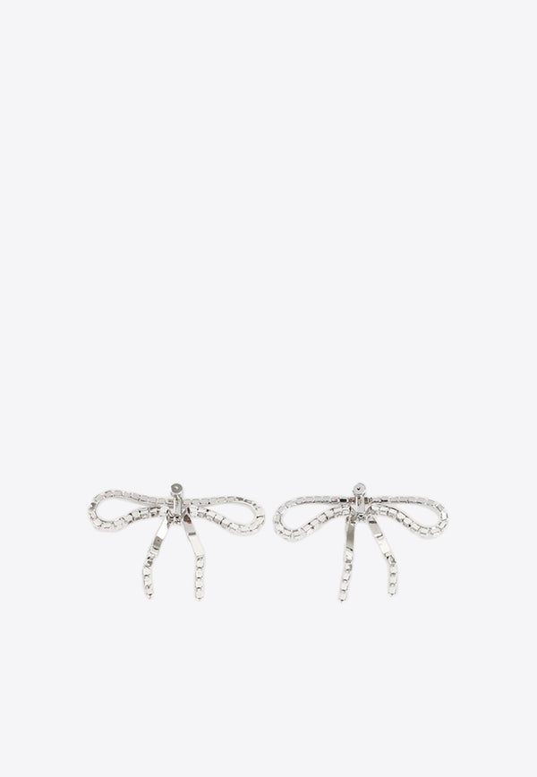 Archive Ribbon Crystal-Embellished Earrings