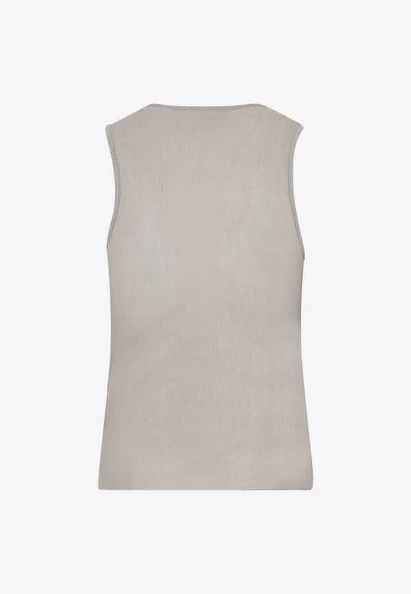 Long Solid Tank Top