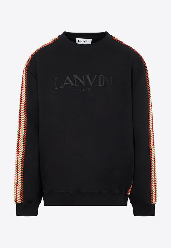 Curb Lace-Embellished Sweatshirt
