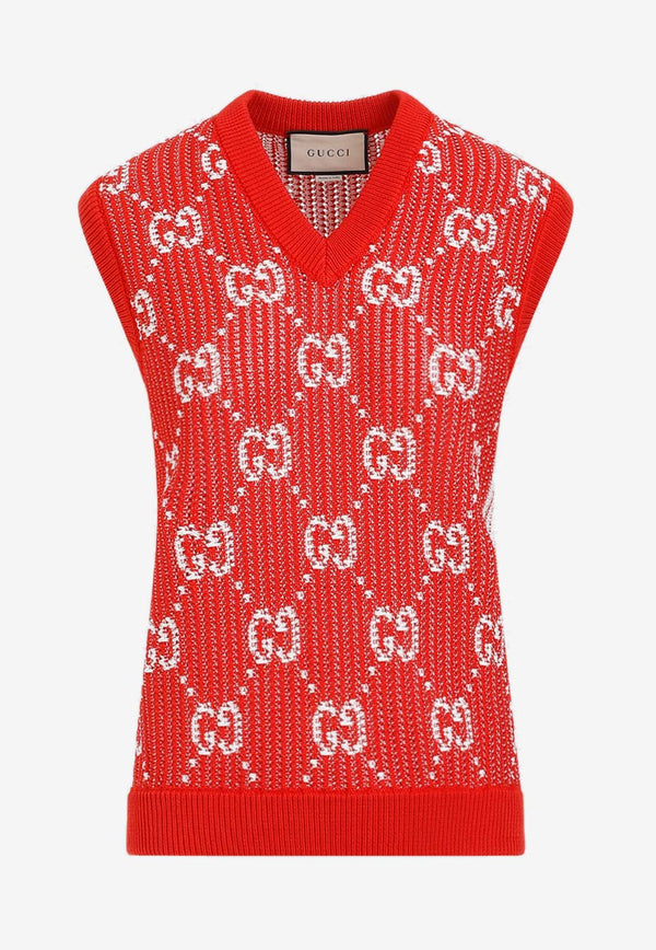 Monogram Knitted Sweater Vest