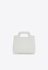 Salvatore Ferragamo Mini Wanda Top Handle Bag White 213485 WANDA MINI 760546 OPTIC WHITE