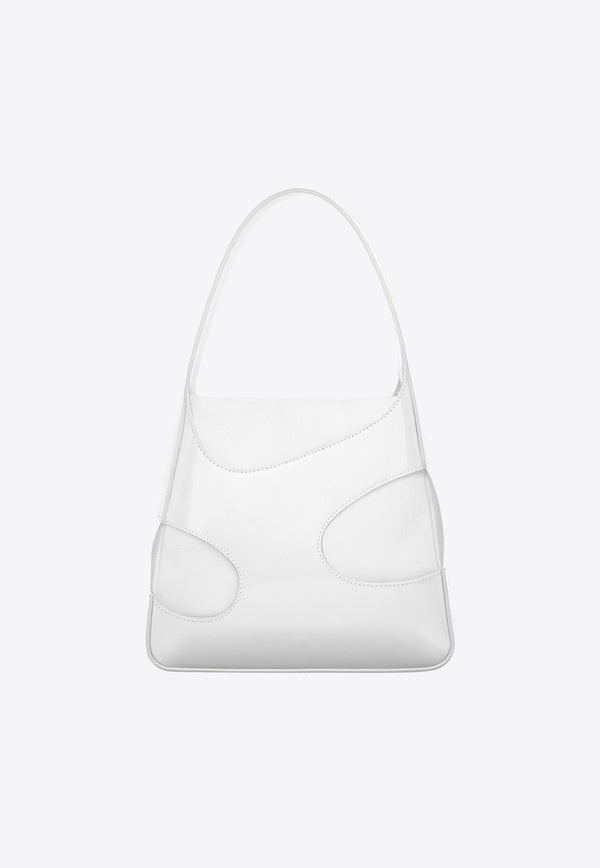 Salvatore Ferragamo Small Cut-Out Top Handle Bag white 213487 CUT OUT S 762297 OPTIC WHITE