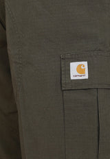 Logo Patch Cargo Shorts