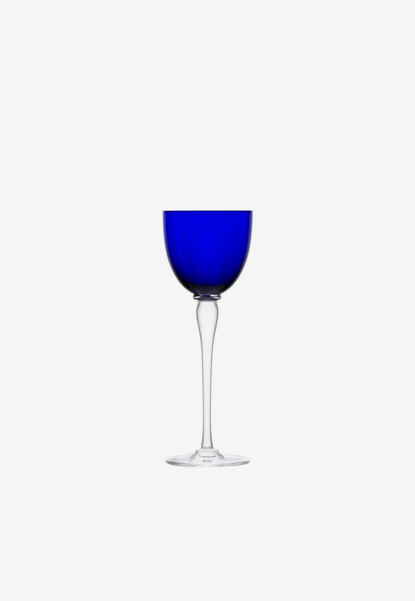 Saint Louis Amadeus Crystal Hock Glass Blue 2302023