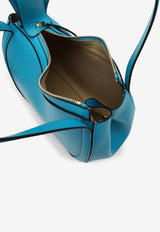 Wandler Mini Lin Wing Shoulder Bag in Calf Leather Blue 23104-000079LE/M_WANDL-2899