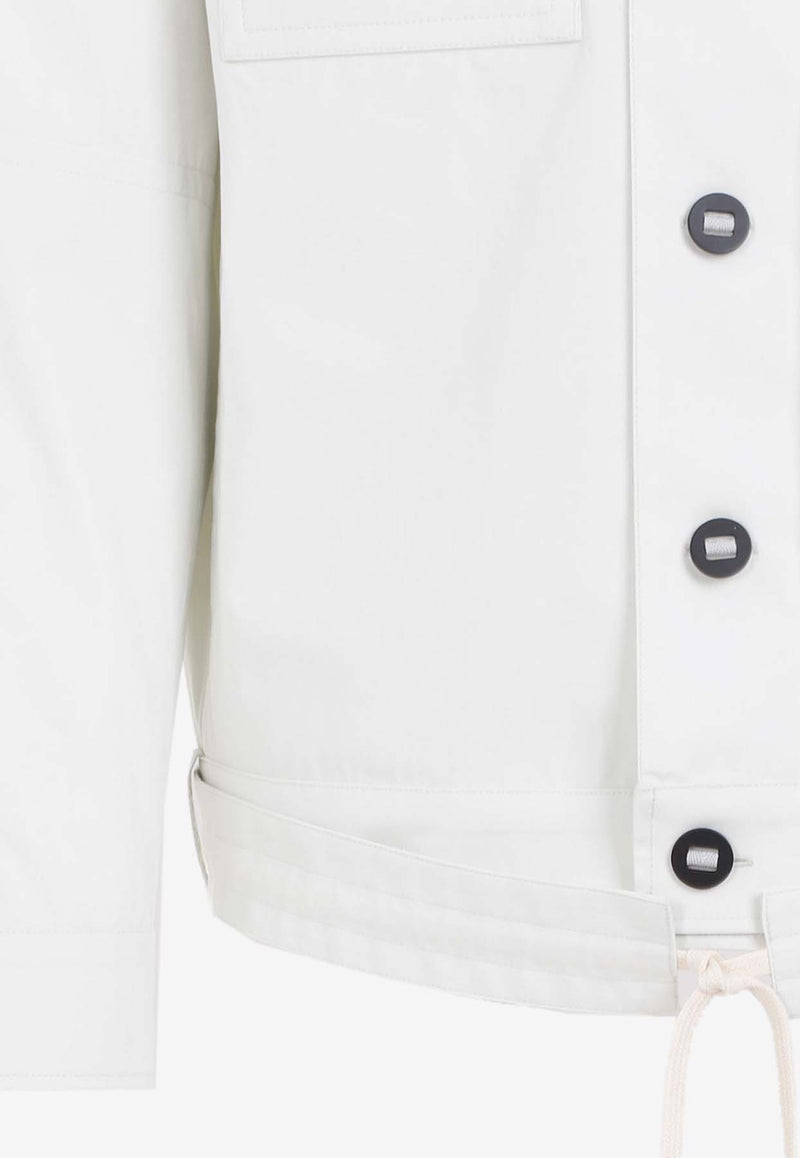 Ring-Embroidered Overshirt