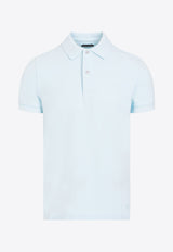 Logo-Embroidered Polo T-shirt