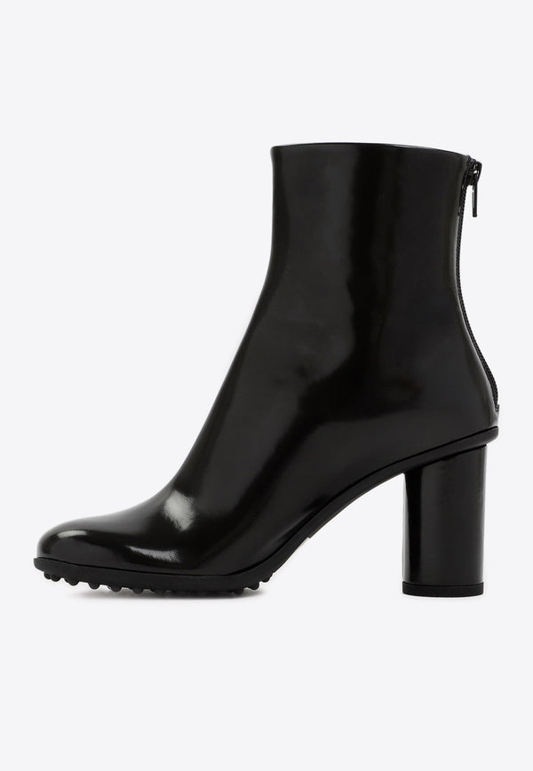 Atomic 75 Patent Leather Ankle Boots