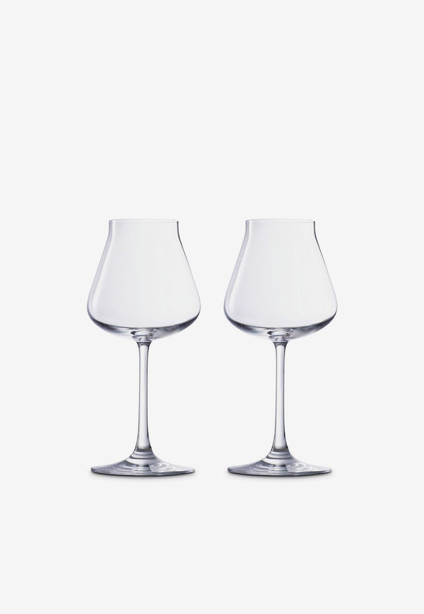 Baccarat Chateau Crystal Red Wine Glasses - Set of 2 2611151 Transparent