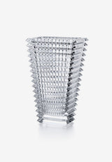 Large Rectangular Crystal Eye Vase Baccarat Transparent 2612990