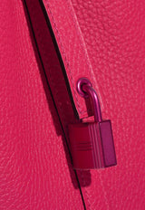 Picotin Lock 18 "SO PINK" in Rose Mexico Taurillon Clemence with Pink Hardware
