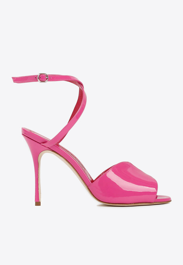 Hourani 105 Patent Leather Sandals