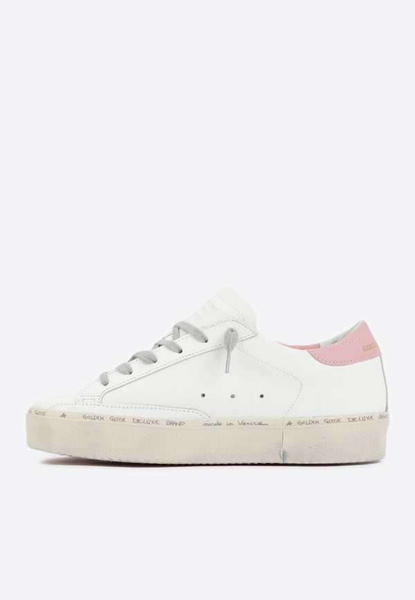 Hi-Star Leather Sneakers with Suede Star