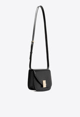 Small Oyster Shoulder Bag in Leather