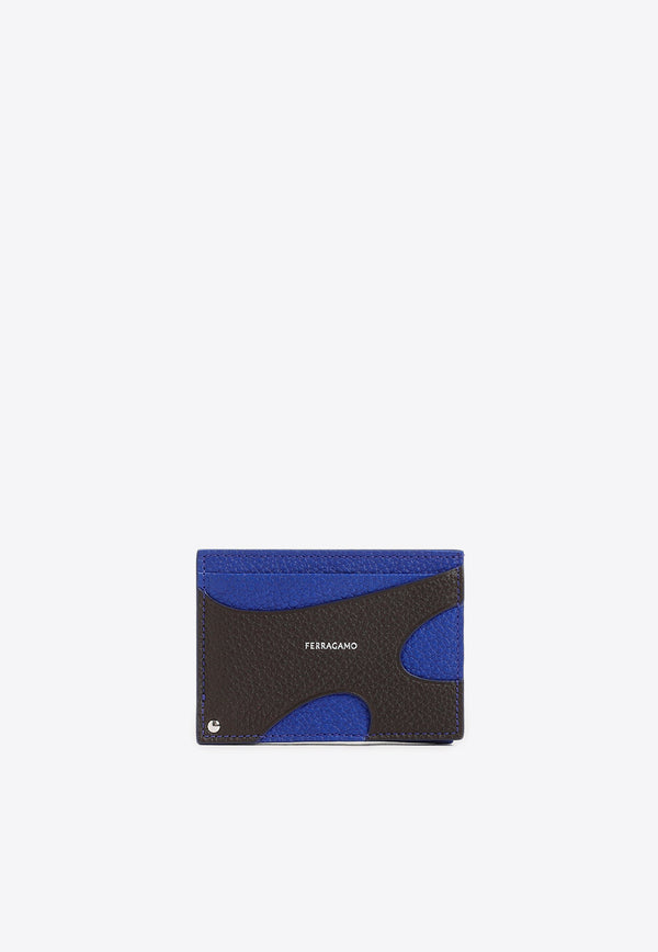 Cut-Out Leather Cardholder