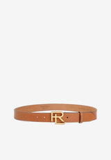 RL Buckle Leather Belt