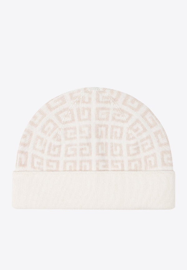 Logo Wool and Cashmere Beanie