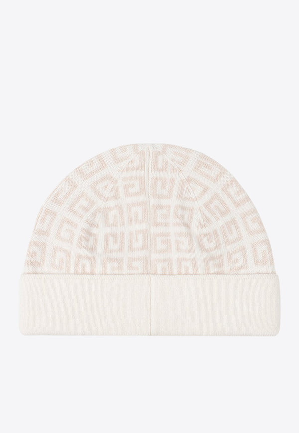 Logo Wool and Cashmere Beanie