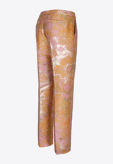 بنطال بوماس ذو الساق المستقيمة