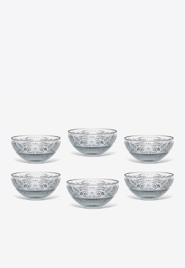 Arabesque Crystal Bowl - Set of 6 Baccarat Transparent 2810920