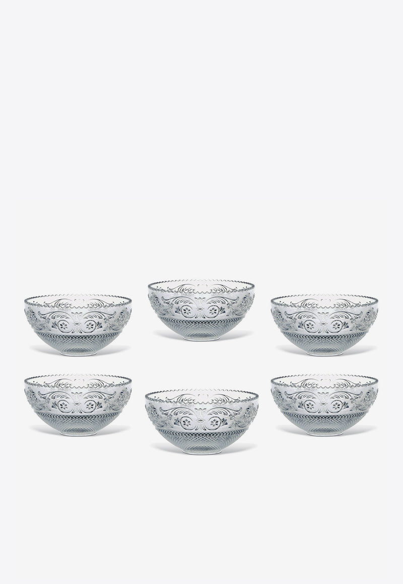 Arabesque Crystal Bowl - Set of 6 Baccarat Transparent 2810920