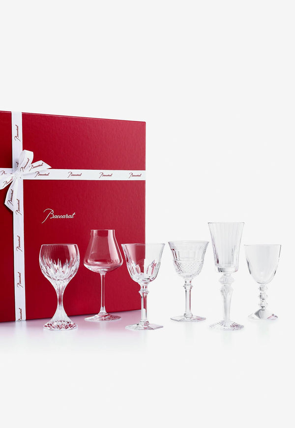 Baccarat Wine Therapy Gift Set - Set of 6 2812727 Transparent